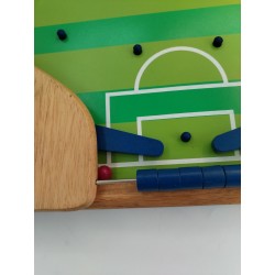 Grand Flipper Foot Janod Bois Soccer Pinball Jeu De Table Jouet