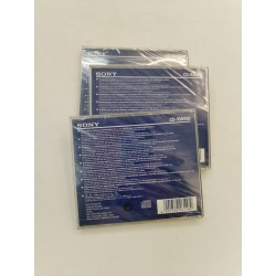 Lot De 3 Cd Neuf Sony Cd-Rw Multi Speed 650 Mb Compact Disc Rw Re Writable...