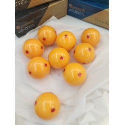 ONE Orange Super ARAMITH PRO CUP CUE BALL 2 1/4" 61,5 Mm Belgian billiard Balls 
