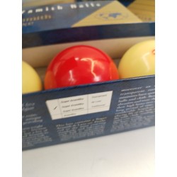 Lot De 3 Belgian Aramith Balls Super Pro Cup Carrom Ball Billiard Billard Boule