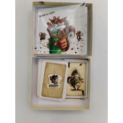 Octave Dugland Paille Éditions Jeux De Société Jeu Gland Écureuil Bluff Poker 