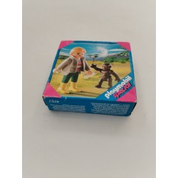 PLAYMOBIL Spécial  4757 LE SOIGNEUR ET LE BÉBÉ GORILLE Jeu Jouet Figurine 