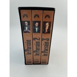 Coffret Trilogie VHS Le Parrain 1 2 et 3 Paramount Cassette Vidéo K7 Film Oscar 