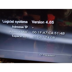 Sony PlayStation 3 80Go Console jeux Vidéo PS3 Play GTA V Jeu HDMI Cechl04 Wifi