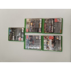 Lot De 5 Jeux Vidéo Xbox One Microsoft FIFA Fallout Overwatch Battleborn For...