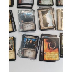 Gros Lot 305 Cartes Française Lord Of The Rings Trading Card Game Seigneur...