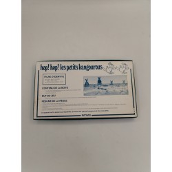 1979 Hop ! Hop ! Les Petits Kangourous Premier Jeu De Société Nathan Jeux Eveil