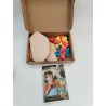 OPPI Piks Small Kit Jeu Éducatif Bois Livret Planche Kapla Équilibre Tour Jenga