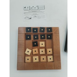Agora Pion D'or Jeux Bois Premier Prix Stratégie Jeu De Société Échec Dame 3d 