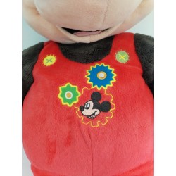 Grande Peluche Mickey Disney 60 CMS Doudou Souris Mouse Très Bon État 