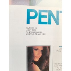 PENTHOUSE MAGAZINE Année 1986 Revue Adultes Érotique Vintage Sexy Magasine Sex
