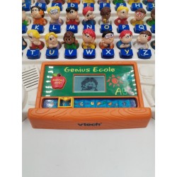 Genius École Vtech Ordinateur Classe Lettres Heures 4-7 Ans