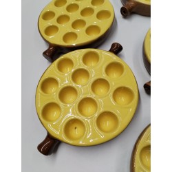 Lot 5 Poêlons La Bourguignonne Made In France Caquelons Escargots Émile Henry