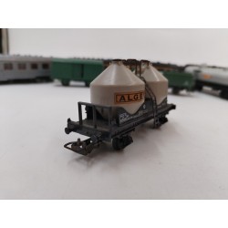 Jouer Algeco Ciment Double Cuve Jouef Ho Trains SNCF 524148
