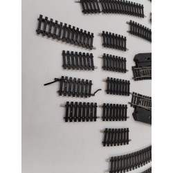 Lot Rails Lima Aiguillages Droite Et Gauche Jouef Ho Trains Rails Droit Courbe