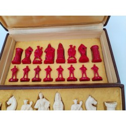 Coffret Luxe Jeux D'échecs Vintage Jeu
