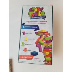 Crazy Tower Édition Spéciale Jeux De Société Synapses Games Jeu Tetris Jenga