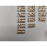 Miniature Jeu Ancien De Dominos Complet En Boîte Jeux Nouveaux Réunis Os