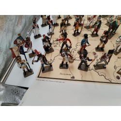 Lot 95 Figurines Soldats De Plombs Napoléon Grande Armée Atlas Starlux Ancien