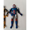 Lot De 2 Figurines 1995 1996 Bandai Masked Rider Super Gold Blue Kamen Saban