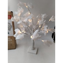 Arbre Lumineux 40 Cm Mon Beau Noël Special Intérieur Érable Chêne Blanc 32...