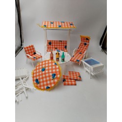 Vama Maxi Garden Barbie Bambole Meubles Jardin Dolls mobili giardino