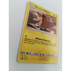 Détective Pikachu Sm194 2019 Promo Carte Pokémon Full Art Holo Reverse Nintendo