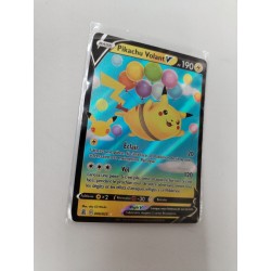 Pikachu Volant V 006/025 2021  Carte Pokémon Full Art Holo Reverse Nintendo...