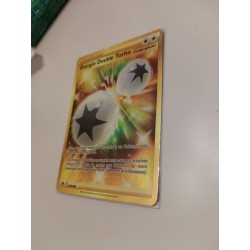 Énergie Double Turbo Spéciale Or 216/189 Carte Pokémon Jcc Holo Full Art Reverse