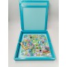 Coffret Jeux Bois Smir De France Jeu De L'oie Petits Chevaux