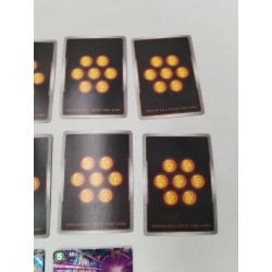 Lot 15 Cartes Dragon Ball Z Super Card Game Bandai Eveil Vœu Goku Vegeta Holo