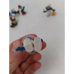 Cosmonaute 1969 Figurine Stroumpfs Peyo Schleich Smurfs Jouet Vintage Jeu