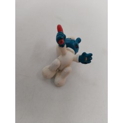 Schtroumpfs Bébé Pyjama Blanc Figurine Peyo Schleich Smurfs Jouet Jeu Vintage