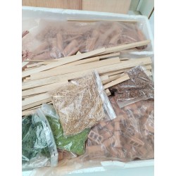 Maison Crèches Décor Noël Oliver Prestige Kit Construction Maquette Santon