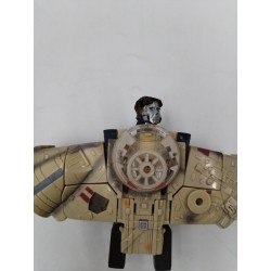 Star Wars Transformers Han Solo Faucon Millenium Hasbro 2005 Électronique...