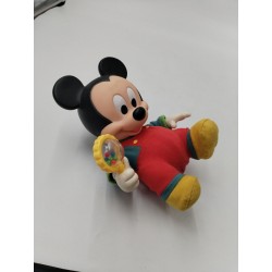 Bébé Mickey Jouet Disney Hochet Figurine Articulée Vintage