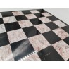 Plateau D'échecs En Marbre Onyx Stone Fait Main Mexico Échiquier Jeux Échec 