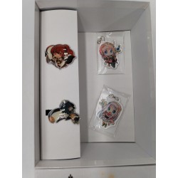 Coffret Collection Blazblue Chronophantasma Extend Peluche Pins Porte Clefs Jeux