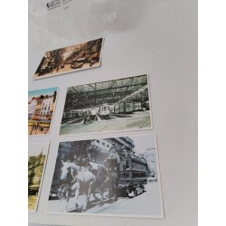 Collection Atlas Les Tramways Plaque Style Émaillé Matériel Roulant 1900 Et Lot