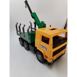 Bruder Volvo F16 Intercooler Camion Benne Remorque Plateau Treuil Dbgm Engin...