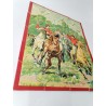 Puzzle Bois Ancien Scène Du Jeu de Polo Imprimerie Tourangelle Tours Jeu 