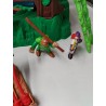 Fisher Price 1998 Complet En Boîte La Forêt De Robin Des Bois Jeu Jouet Vintage