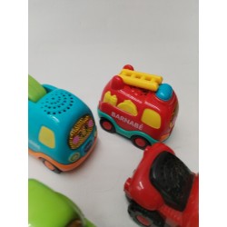 Lot De 5 Vtech Tut Tut Bolide Voitures Électroniques Figurines Jeu Jouet Animaux