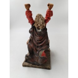 Figurine Statue WU 97 W U Magicien Merlin Magie Magique Boule De Cristal Eureka