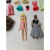 Lot Polly Pocket 1999 Mattel Boutique Polly's Poupée Accessoires Vêtements