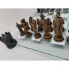 Jeu D'échecs Chevalier Médiéval Plateau Verre Mysticalls Masterpiece Jeux Échec 