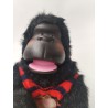 Magical Murphy 1987 Sunarrow Gorille Noir Peluche Doudou Jouet Figurine Banane
