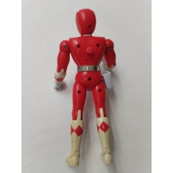 Power Rangers Bandai 94 Mouvement Jambe Gauche Mighty Morphin Rouge 20 Cm