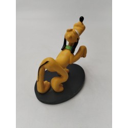 Figurine Disneyland Paris Pluto Résine Socle Disney Mickey