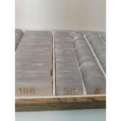 Coffret Ancien Jetons Mises Poker Casino Bakélite Look Nacre Jeux Cartes Jeux...